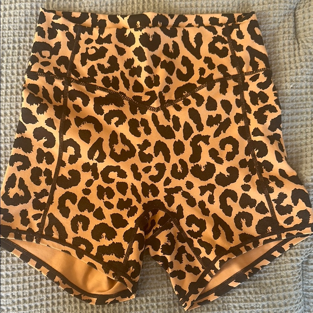 Balance Athletica cheetah shorts small